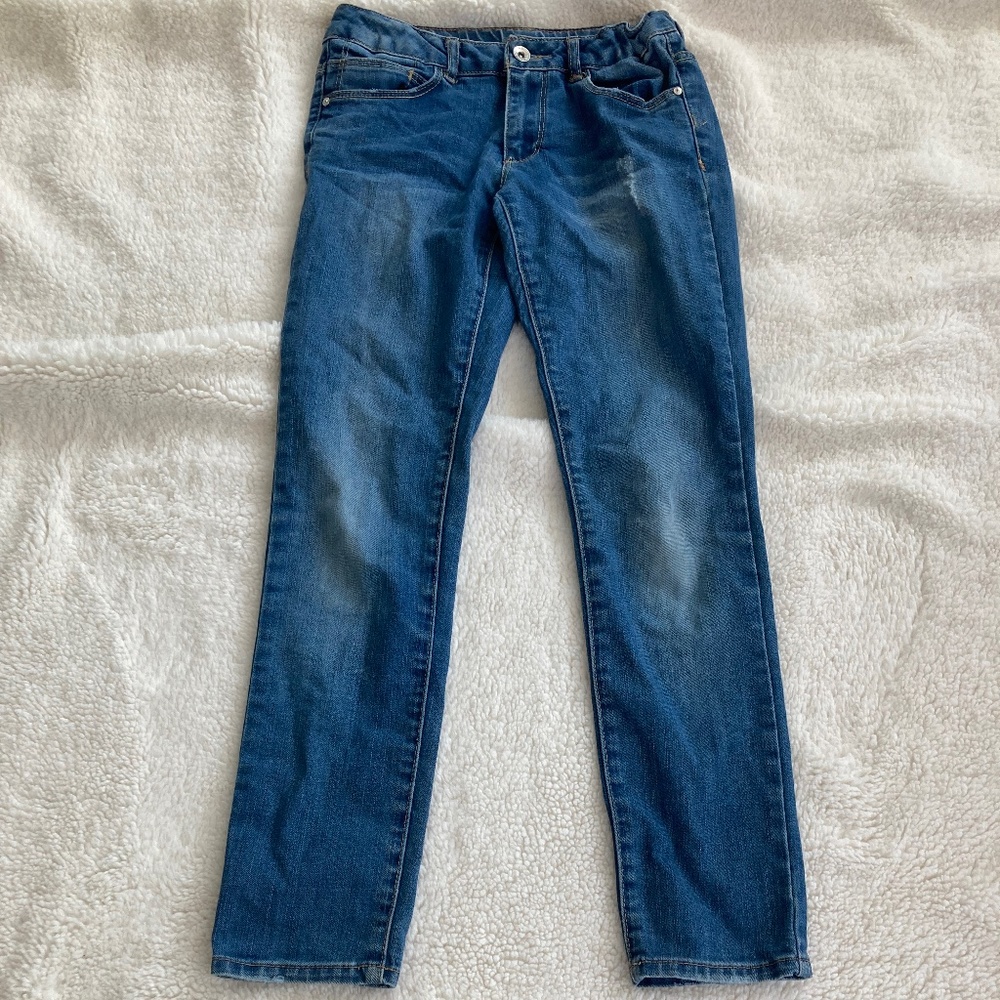 zara girls blue jeans